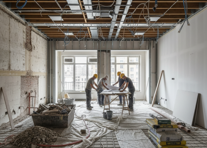 Restaurarea completă a spațiului de locuit: de la planificare la decorare